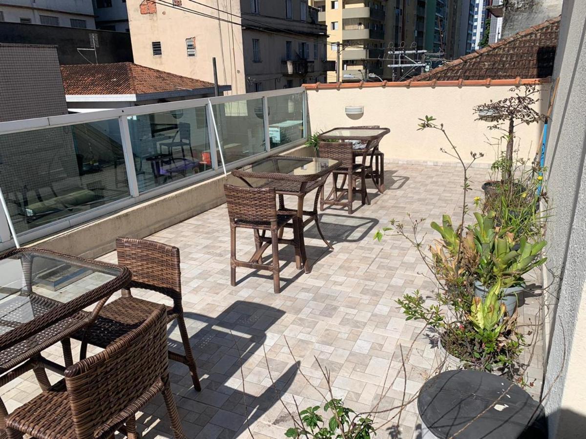 Hotel E Pousada Areia Da Praia São Vicente Eksteriør billede