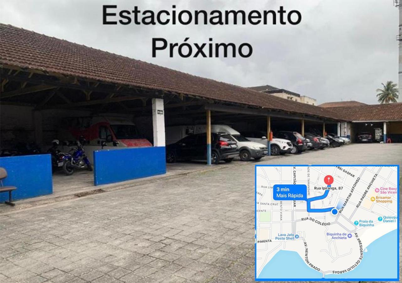 Hotel E Pousada Areia Da Praia São Vicente Eksteriør billede